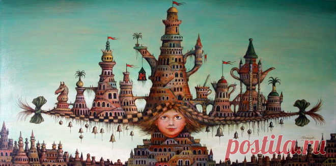 Sergey Tyukanov /Сергей Тюканов, 1955 | Surrealist painter | Tutt'Art@
