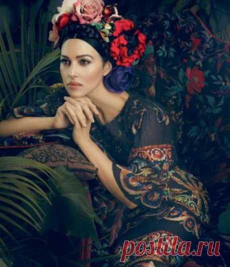 Шикарная Моника Белуччи в образе Фриды Кало для D&G