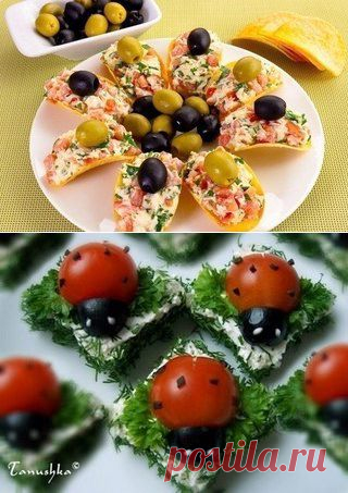 САМЫЕ КРАСИВЫЕ И ВКУСНЫЕ ЗАКУСКИ!!! УДИВИТЕ ГОСТЕЙ!!! | Женский журнал