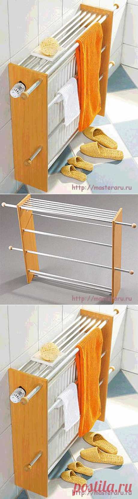 сушилкa для белья на радиаторе отопления