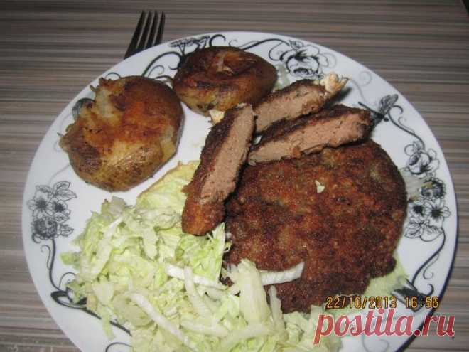 Печень с Pommes fondantes (тающий картофель) | БУДЕТ ВКУСНО!