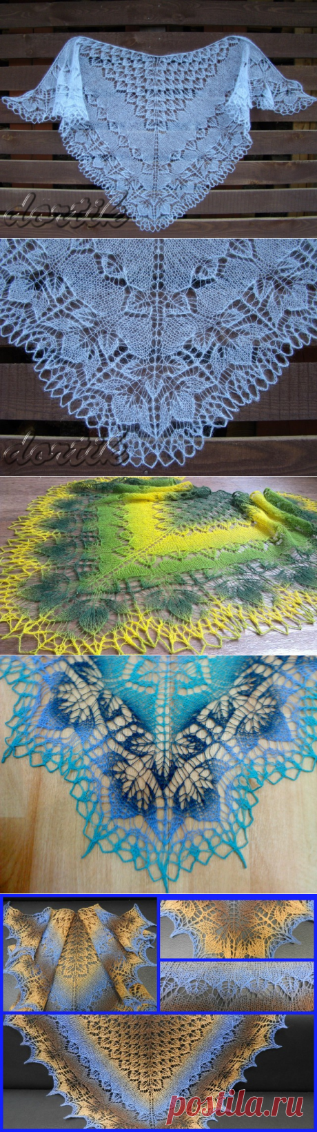 Майская шаль / May Shawl, дизайнер dortik