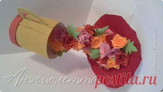ДЕЛАЕМ РОЗОЧКИ ИЗ БУМАГИ | Варварушка-Рукодельница