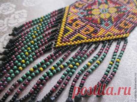 Мастер-класс: Гердан из бисера своими руками + подробный видеоролик! | Волшебная страна искусства и рукоделия