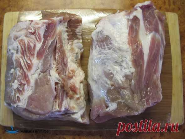 Вяленая свиная шея - Это долго, но это вкусно. И, надо сказать, оно того стоит