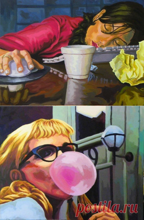 Рубен Анон Кастильо — художник, создающий картины в реалистическом стиле | VestiNewsRF.Ru