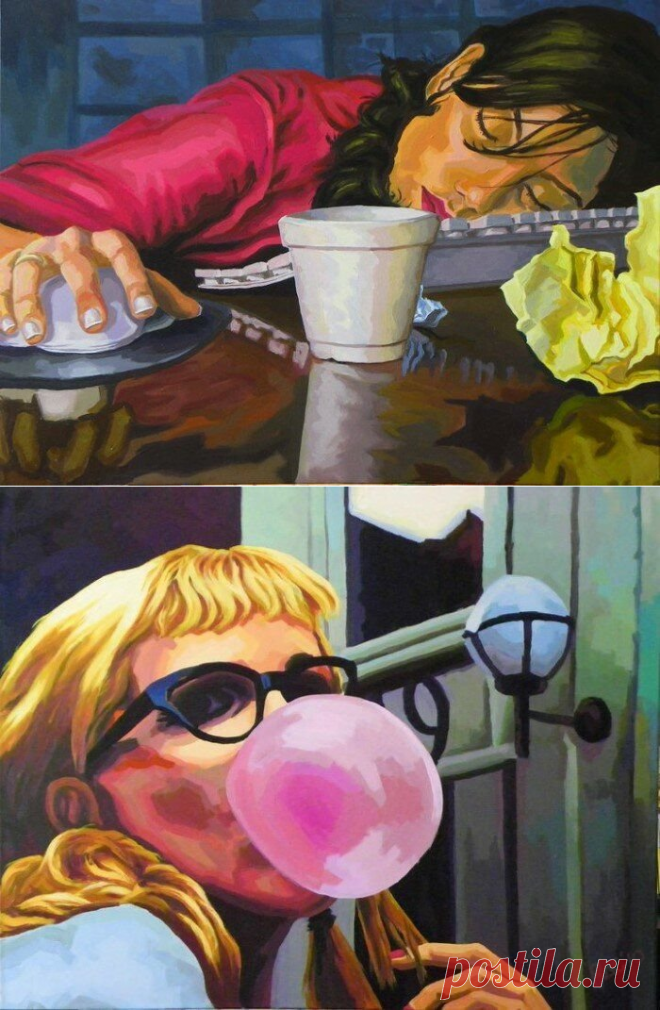 Рубен Анон Кастильо — художник, создающий картины в реалистическом стиле | VestiNewsRF.Ru