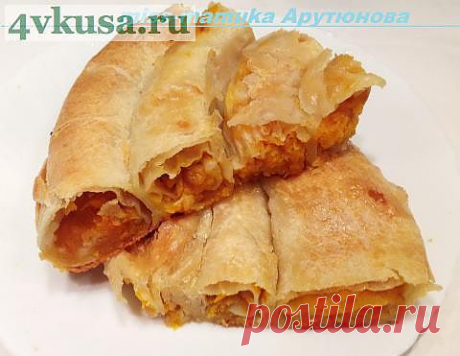 Вертута с тыквой. | 4vkusa.ru