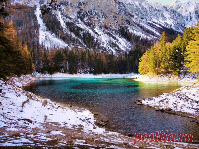 озеро в горах