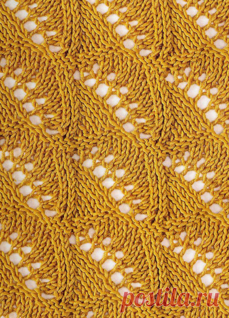 Ажурные узоры спицами, Ажурный узор спицами 78