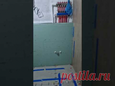 Реализация ванной комнаты от &quot;девочки дизайнера&quot;