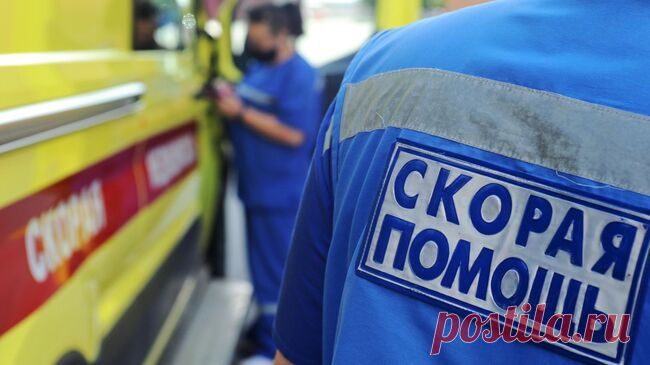 В Петербурге двое мужчин пострадали при пожаре на складе