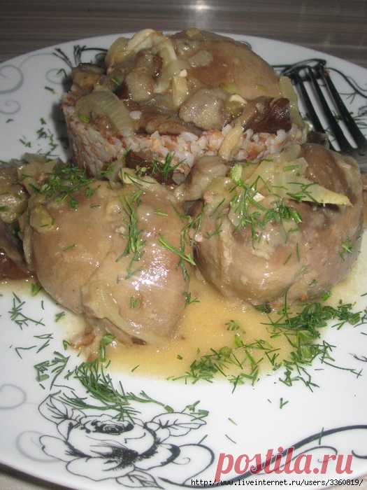Почки по-бургундски (Lamb Kidneys Bourguignonne)