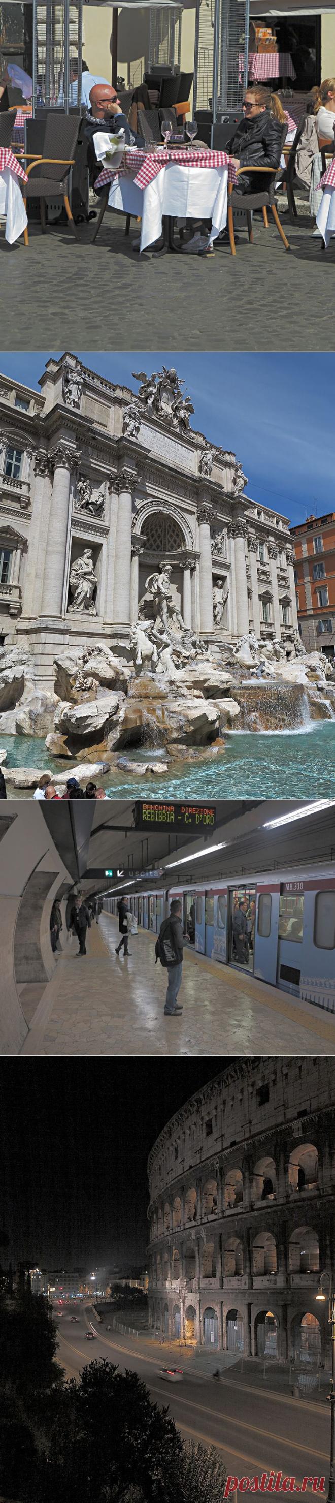 Рим. Фото. Достопримечательности Рима. Карта. Погода. Римское метро.