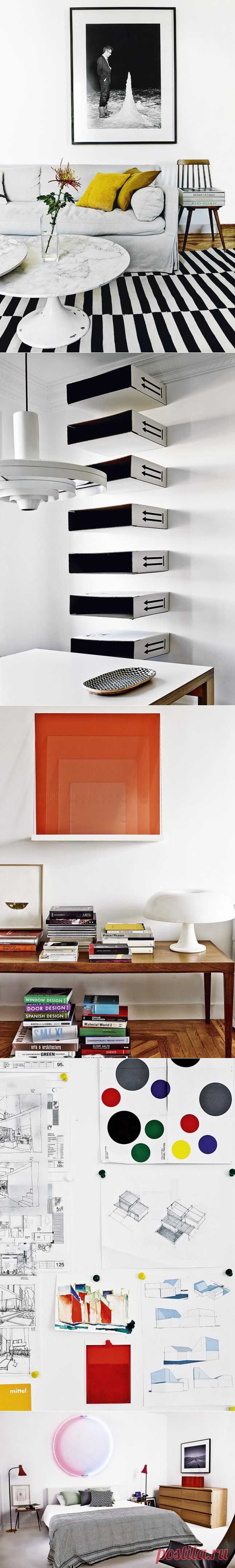 Акценты в интерьера. Мадридская квартира