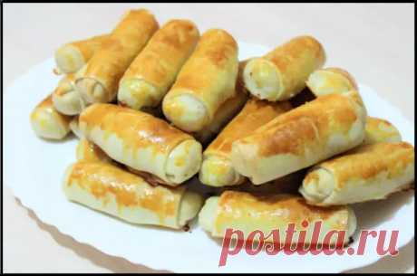 Вкуснее любых пирожков: показываю как готовлю трубочки с начинкой из "удобного" теста! - Ваши любимые рецепты - медиаплатформа МирТесен