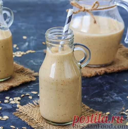 Рецепт: Смузи с овсянкой и сухофруктами на RussianFood.com