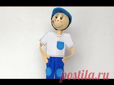 Manualidades, hacer muñecas de goma eva - ExplicameComo, Aprender y Enseñar sobre cualquier materia de forma rápida y sencilla