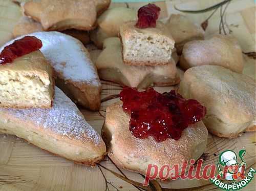 Печенье постное на огуречном рассоле с кунжутом - кулинарный рецепт