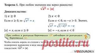 Алгебра 8 класс - 38 видеоуроков, 38 презентаций и 33 теста