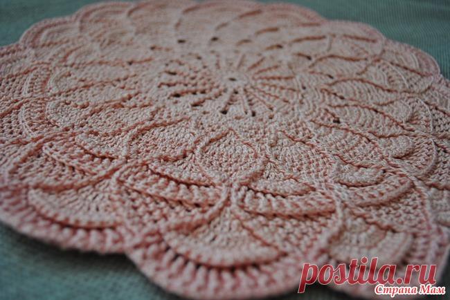 *Моя Pouletta Салфетки крючком вязала только в школе, да и салфетками 