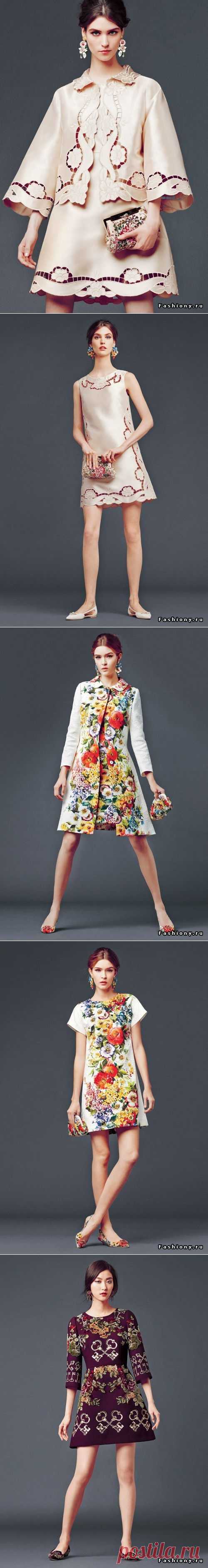 Dolce & Gabbana. Мода сезона осень-Зима 2014-2015.