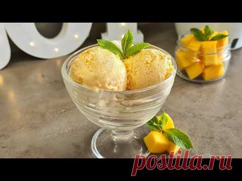 Мороженое из манго - пошаговый рецепт с фото на Повар.ру