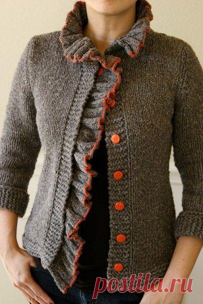 Жакет с рюшами "Бодлер"