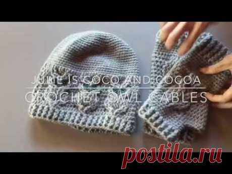 Crochet Owl Cable Stitches