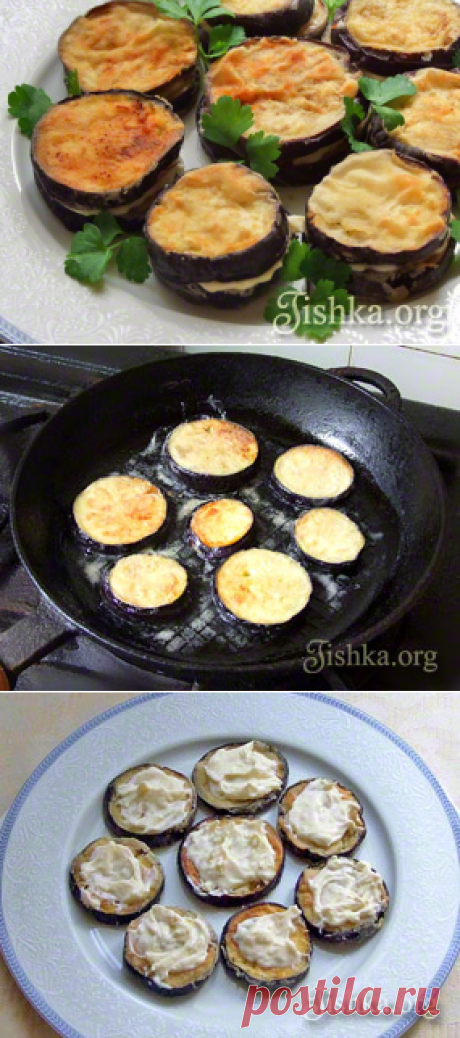 Баклажаны с майонезом и чесноком - пошаговый рецепт с фото