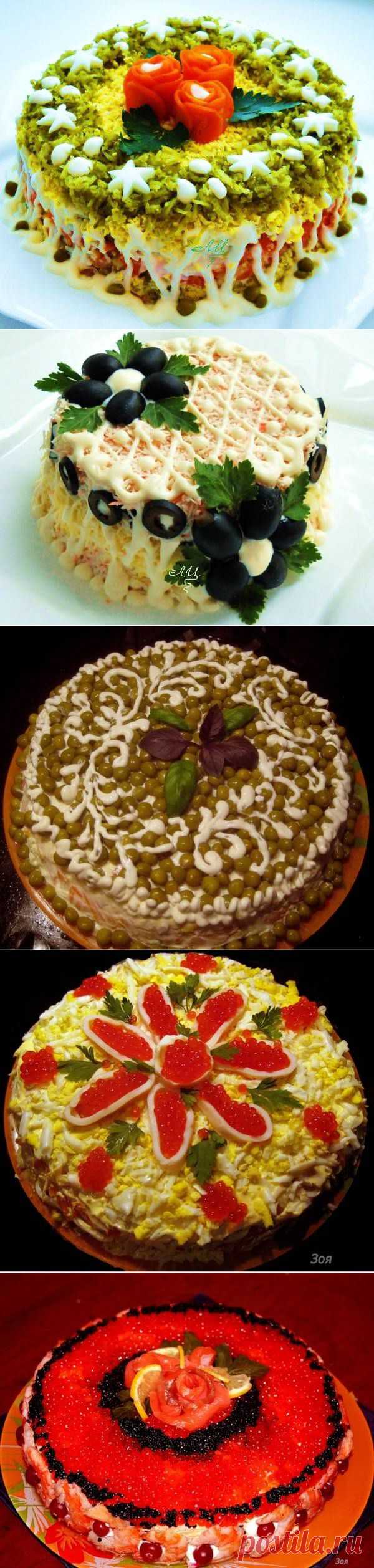 7 необычайно вкусных салатиков - Простые рецепты Овкусе.ру