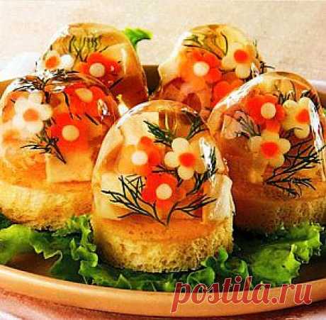 Праздничные закуски рецепт - Вкусные рецепты что приготовить быстро
