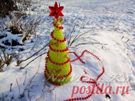 Елка из сизаля своими руками: пошаговый мастер класс