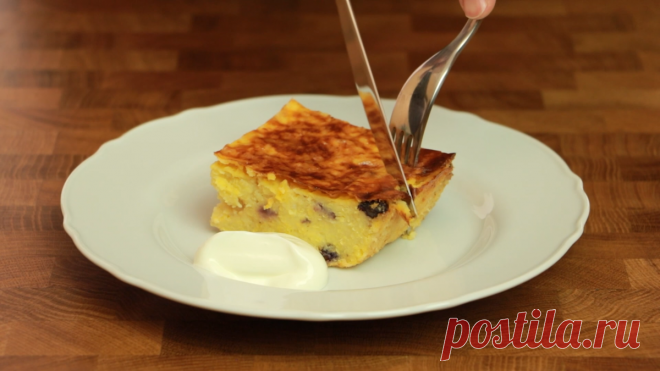 Пшенная ЗАПЕКАНКА с изюмом. Еще одно вкусное применение пшенной крупы! | СОВЕТЫ ПОВАРА | Яндекс Дзен