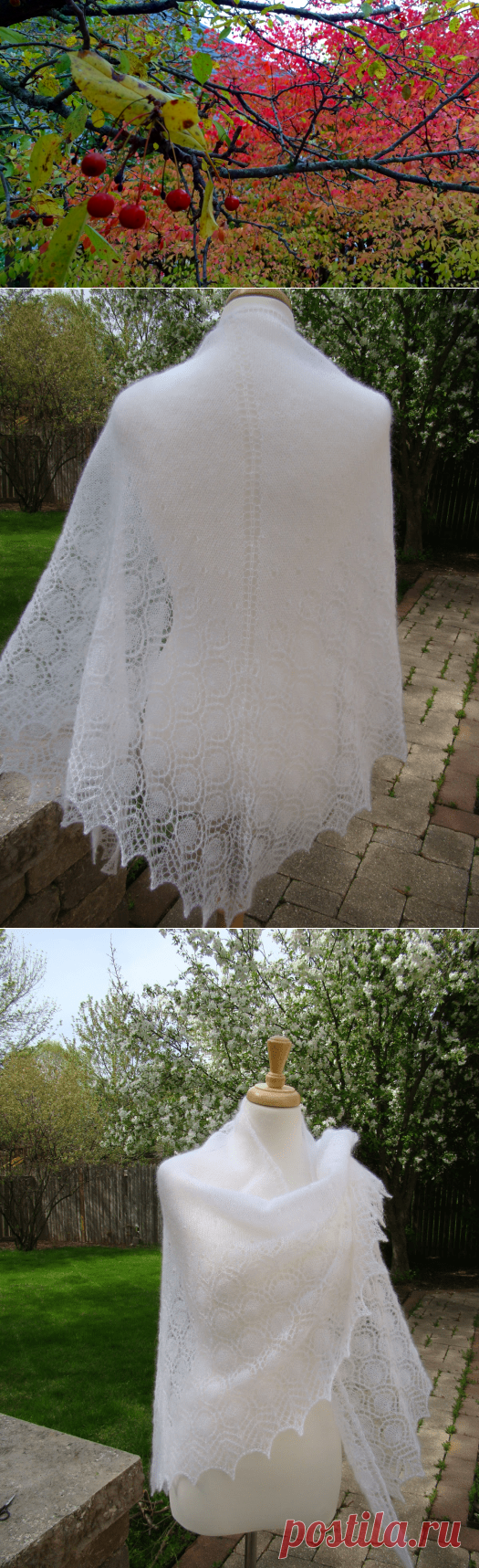 Dew Drops shawl. (шаль)