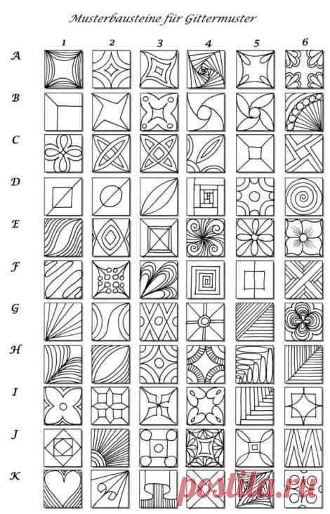 Zentangle Patterns
