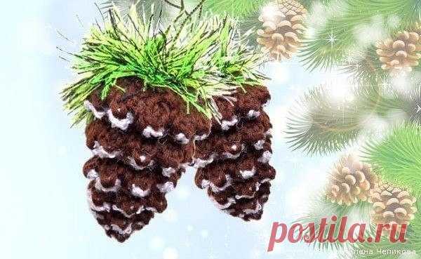 Шишечка с инеем.