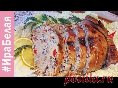 СУПЕР СОЧНАЯ ФАРШИРОВАННАЯ КУРИЦА БЕЗ КОСТЕЙ! | Irina Belaja