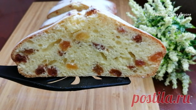 Самый нежный кекс на кефире за 5 минут работы! Использую только самые простые продукты, миксер не потребуется | ГОТОВИМ очень ВКУСНО | Дзен