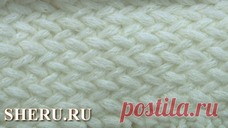 Супер узор спицами. Просто и быстро. Урок 32 - YouTube Пряжа: 35% акрил, 30% шерсть, 25% нейлон,10% мохер. Вес 100 г .Длина 34 м .Спицы 12 –15. Вязание шапки таким узором смотрите по ссылке https://sheru.ru/spits...