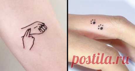 30+ крутых идей для первой татуировки (Теперь решиться будет проще) . Милая Я