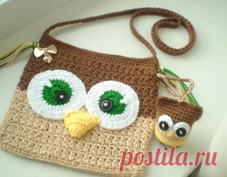 Детская сумочка. Идеи для вдохновения | Заметки начинающей вязальщицы | Яндекс Дзен