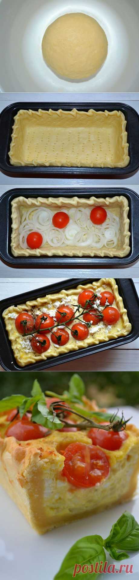 Киш с черри и греческим сыром - пошаговый рецепт с фото - киш с черри и греческим сыром - как готовить: ингредиенты, состав, время приготовления - Леди@Mail.Ru