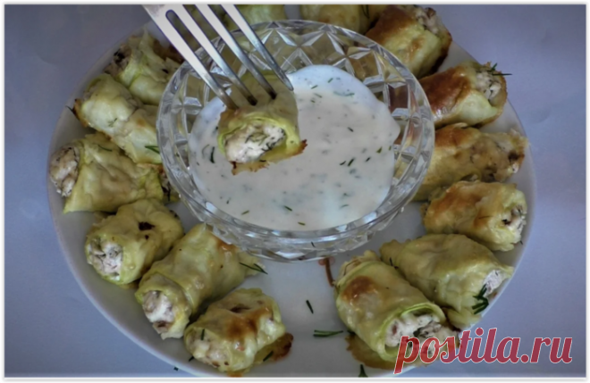 РУЛЕТИКИ ИЗ КАБАЧКОВ С НЕПРИВЫЧНОЙ и ОЧЕНЬ ВКУСНОЙ НАЧИНКОЙ (жалею, что не готовила так раньше) - Ваши любимые рецепты - медиаплатформа МирТесен