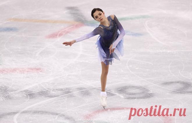 Евгения Медведева стала самой обсуждаемой спортсменкой во время Олимпиады - Спорт - ТАСС