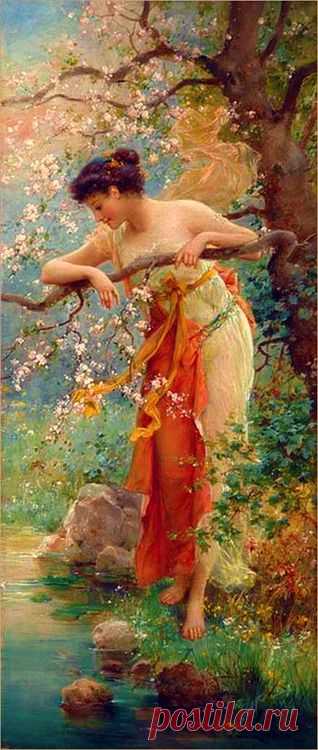 Одержимость, marioemilio: Ханс Zatzka - springbeauty