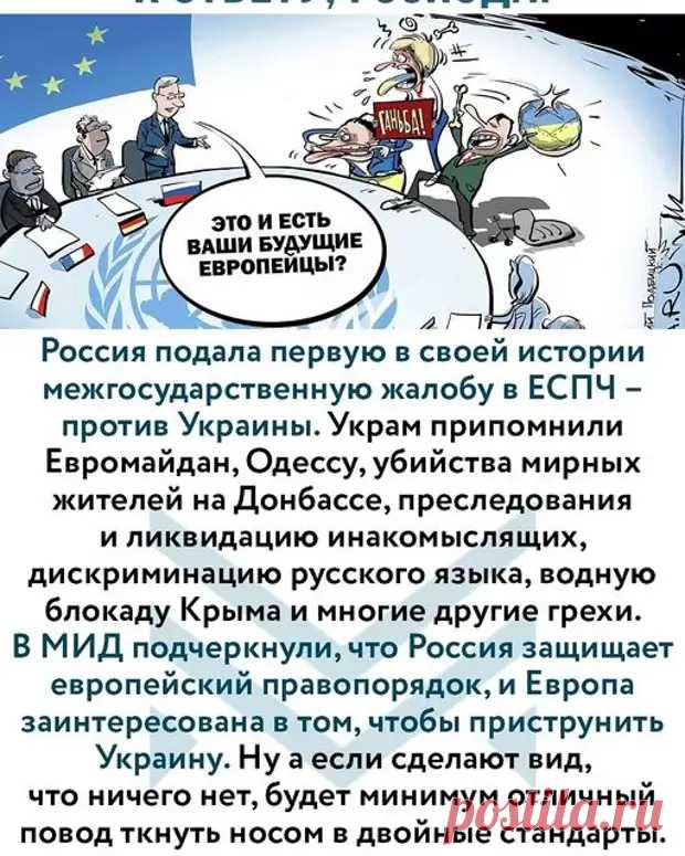 Первая ласточка генеральной прокуратуры: Жалоба на Украину в Европейский суд по правам человека (ЕСПЧ) - Личное мнение и позиция журналиста - медиаплатформа МирТесен