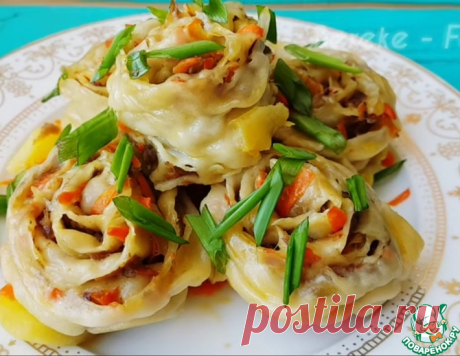 Сытные штрудли – кулинарный рецепт