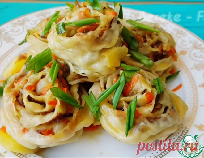 Сытные штрудли – кулинарный рецепт