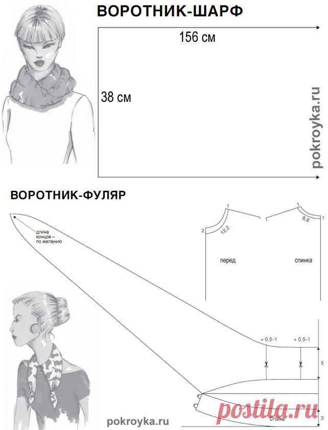 Декоративные воротники.